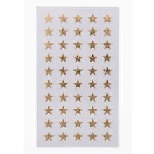 Rico Hot Foil Weihnachtssticker, Sterne - Verschiedene Ausf�hrungen