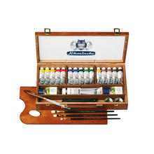 MUSSINI Malk�sten, Holzkasten, 15 x 35 ml + Wei�