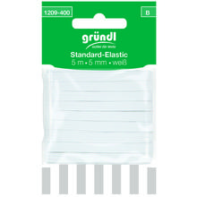 Super-Elastic-Band, 5 mm breit, 5 m lang, wei�